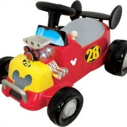 Alex's Garage Mickey Roadster Gåbil Med Lyd Og Lys