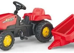 Rolly Toys Traktor Med Henger Kid Rød