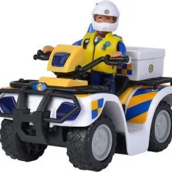 Brannmann Sam Politi Quad Med Figur