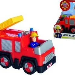 Brannbil Jupiter & Figur Brannmann Sam