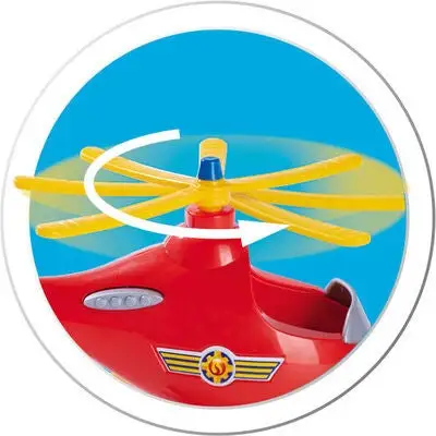Helikopter Wallaby & Tom Figur Brannmann Sam - Bilde 2