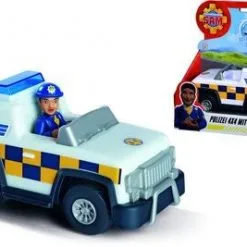 Politibil & Rose Figur Brannmann Sam