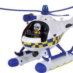 Simba Toys Brannmann Sam Wallaby Politihelikopter