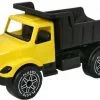 Plasto Stor Lastebil Med Stillegående Hjul, Gul/Svart