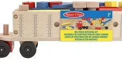 Melissa & Doug Sett Med Stor Byggebil