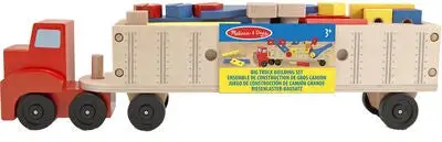 Melissa & Doug Sett Med Stor Byggebil