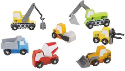 Melissa & Doug Byggebiler I Tre, 7-pack