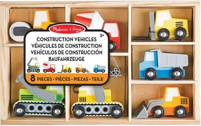 Melissa & Doug Byggebiler I Tre, 7-pack - Bilde 3