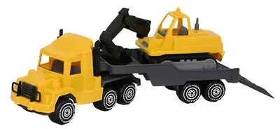 Plasto Lastebiltrailer Med Gravemaskin På Larveføtter 47 Cm