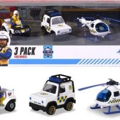 Utrykningskjøretøy Brannmann Sam 3-pakning