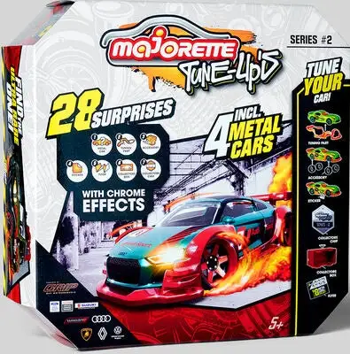 Majorette Tune Up's 2 Lekesett 4-pakning Bil
