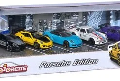 Majorette Porsche Gavesett 5 Biler
