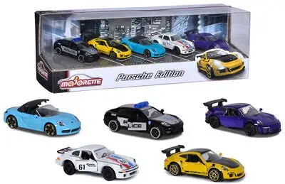 Majorette Porsche Gavesett 5 Biler - Bilde 2
