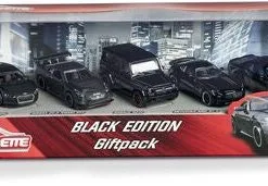 Majorette Biler Gavepakke Black Edition 5 Stk
