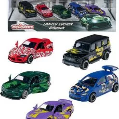 Majorette Bil 5-pakning Limited Edition 8 Gaveeske