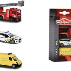 Majorette Volvo S.O.S. 3 Pieces Set