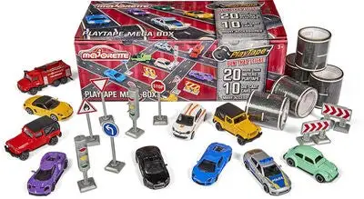 Majorette Biler Playtape Mega Box - Bilde 3