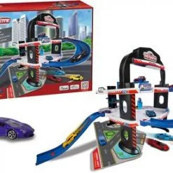 Majorette Volvo Urban Garasje Med Bil