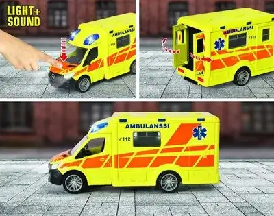 Majorette Grand Series Mercedes-Benz Sprinter Finsk Ambulanse - Bilde 3