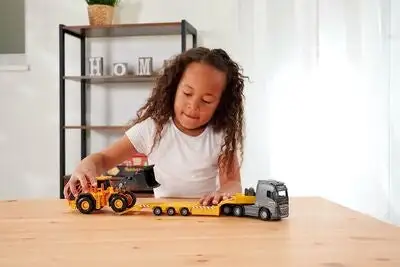 Majorette Grand Series Volvo FH-16 Lastebil Med L350H Hjullaster - Bilde 3