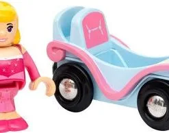 BRIO 33314 Disney Princess Tornerose & Vogn