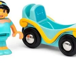 BRIO 33359 Disney Princess Jasmine & Vogn