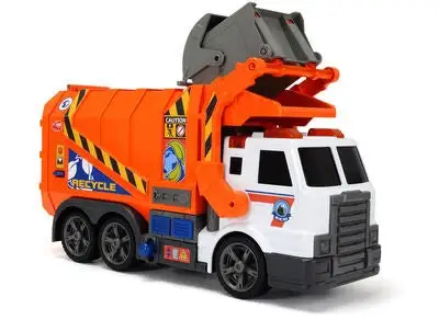 Dickie Toys SĂžppelbil Oransje