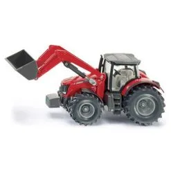 Siku Traktor Med Frontlaster Massey Ferguson