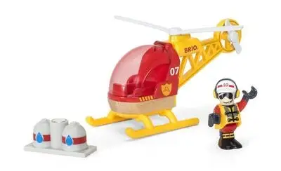 BRIO World 33797 Brannhelikopter
