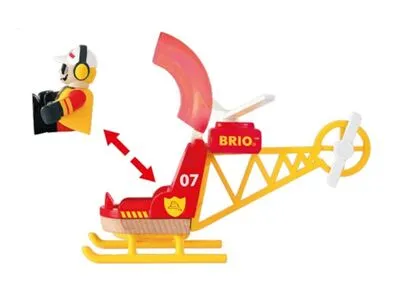 BRIO World 33797 Brannhelikopter - Bilde 2