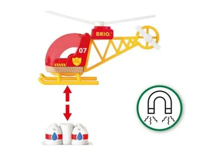 BRIO World 33797 Brannhelikopter - Bilde 3
