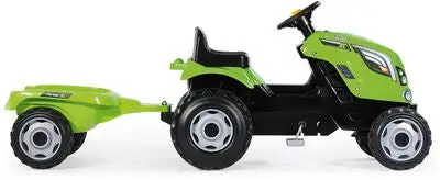 Smoby Trampetraktor Farmer XL Med Tilhenger, GrĂžnn - Bilde 2