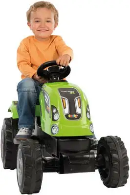 Smoby Trampetraktor Farmer XL Med Tilhenger, GrĂžnn - Bilde 5