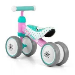 Milly Mally Gåsykkel Micro Cat, Rosa/Blå