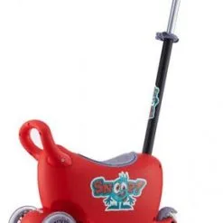 Milly Mally Snoop! Gåbil 3-in-1, Rød