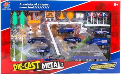 Alex's Garage Alexs Garage Lekesett Politibiler - Bilde 2