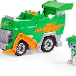 Paw Patrol Knights Rocky Utrykningskjøretøy, Grønt