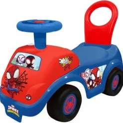 Kiddie Land KiddieLand Spiderman Spidey Team Ride Gåbil, Rød/Blå