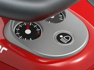 BIG Bobby Car Deluxe, Rød - Bilde 3