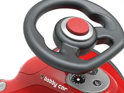BIG Bobby Car Deluxe, Rød - Bilde 5