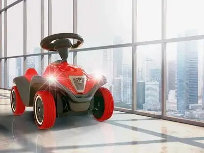 BIG Bobby Car Deluxe, Rød - Bilde 8