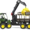 Bruder John Deere 1210E Tømmerskuter
