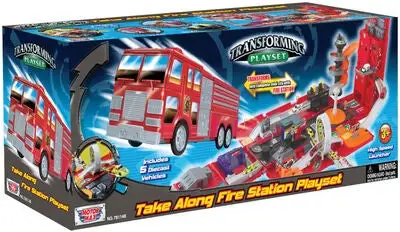 Motormax Take Along Brannstasjon - Bilde 2