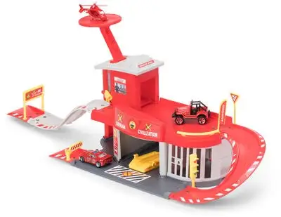 Alex's Garage Brannstasjon Med 3 TilbehĂžr