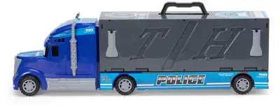 Alex's Garage Politilastebil Med Biler - Bilde 4