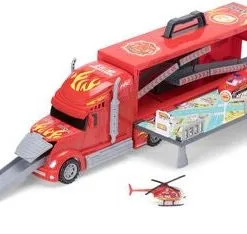 Alex's Garage Brannlastebil Med Biler