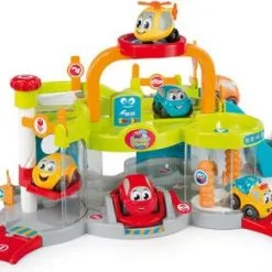 Smoby Garasje Med Biler