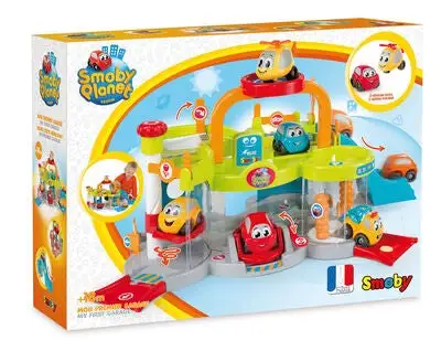 Smoby Garasje Med Biler - Bilde 4