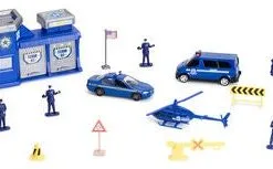 Alex's Garage Politistasjon Lekesett 20 Deler