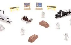 Alex's Garage Romfartøy Lekesett 20 Deler